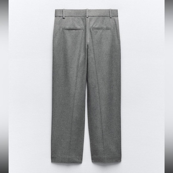 Zara pleated flannel pants - Picture 8 of 10